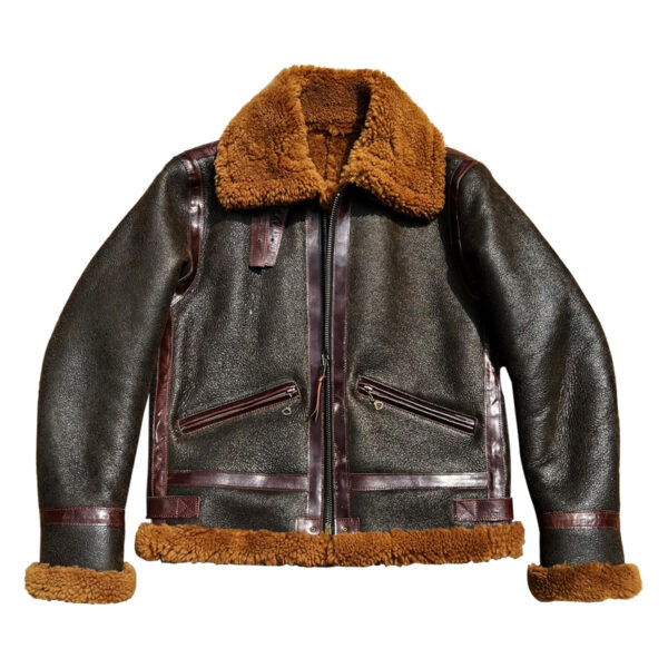 B3Aviator Air Force Military Leather Jacket