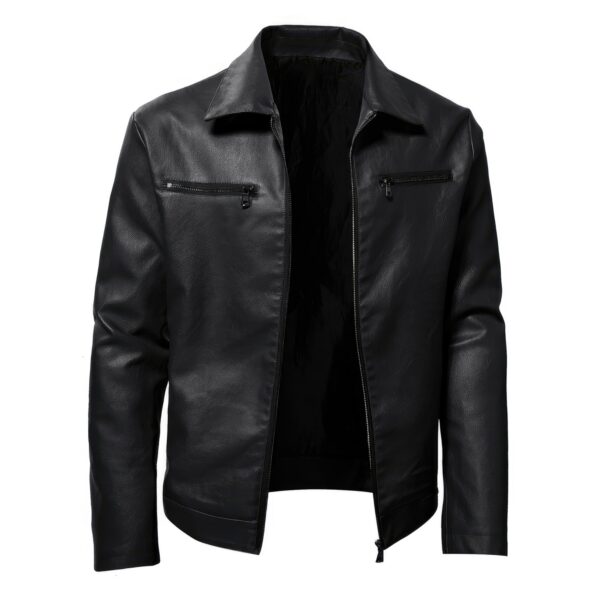 Biker Steampunk Vintage Slim Fit Leather Jacket