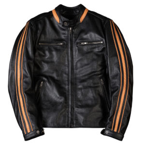 Crossover Rider Smooth Casual Sporty Leather Jacket