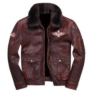 G1 Military Air Force Aviator Leather Jacket