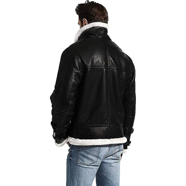 WW2 Fighter Pilots Raf Bomber Leather Jacket - Image 2