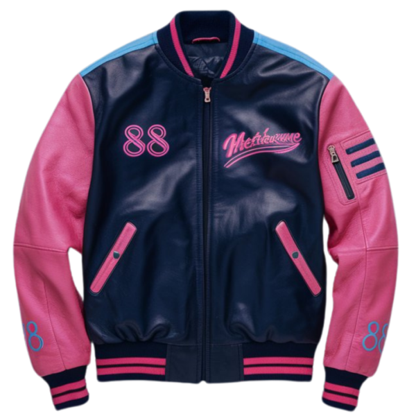 MetroWave Neon Retro Bomber