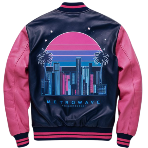 MetroWave Neon Retro Bomber - Image 2