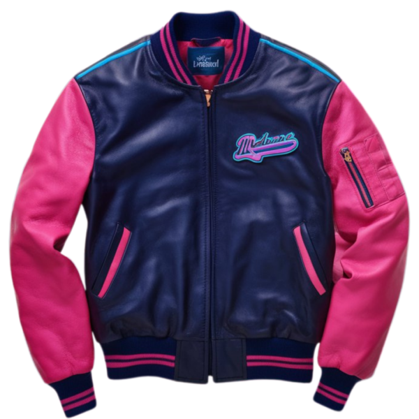MetroWave Neon Retro Bomber