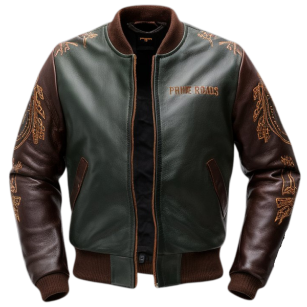 Prime Roads Forest Green Bomber Jacket